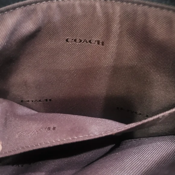 Coach Polly Leather Crossbody Black Original Owls Print NWOT Turnlock - Picture 9 of 11